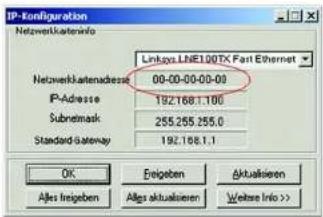 LINKSYS WAG54GX2 - Anweisungen für Windows 98/ME - 3