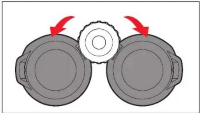LEICA Noctivid - EINSTELLLEN DER AUGENMUSCHELN - 1