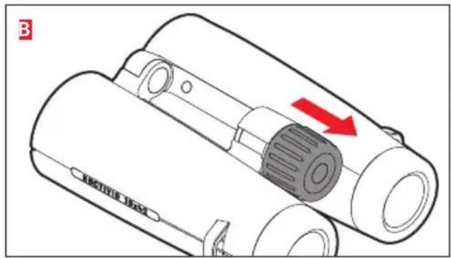 LEICA Noctivid - INSTellen Van de SCHERPTE / DIOPTRIECOMPENSATIE - 1