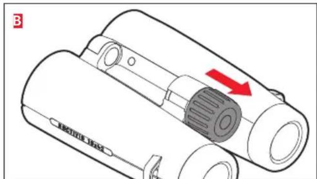 LEICA Noctivid - AJUSTE DE LA NITIDEZ/COMPENSACION DE DIOPTRías - 1