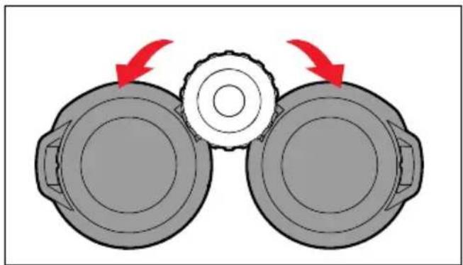 LEICA Noctivid - MOUNTING THE LENS CAPS - 5