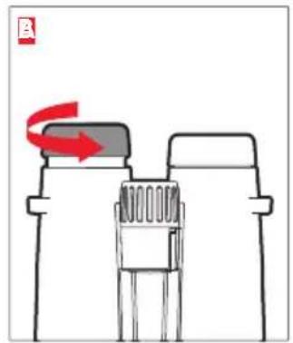 LEICA Noctivid - MONTAJE DE LA TAPA DE PROTECCION DEL OBJECTIVO - 2