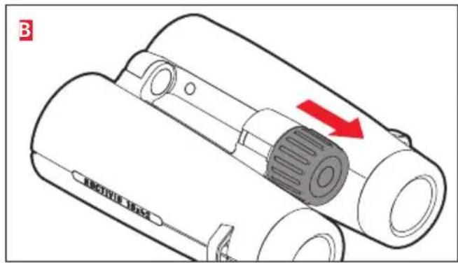 LEICA Noctivid - EINSTELLLEN DER AUGENMUSCHELN - 3