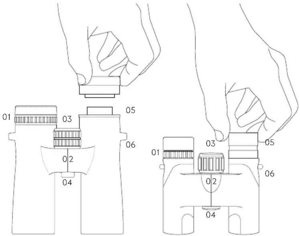 Hawke NatureTrek - PIEZAS Y CARACTERISTICAS MECANICAS - 1