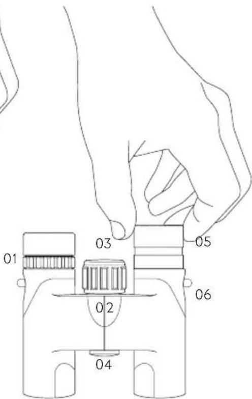 Hawke NatureTrek - TEILE UND MECHANISCHE EIGENSCHAFTEN - 3