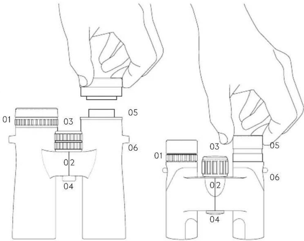 Hawke NatureTrek - PARTI E CARATTERISTICHE MECCANICHE - 1