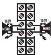 QSC CX1202V - Salidas distribuidas (modelos "V", 70V/140V) - 7