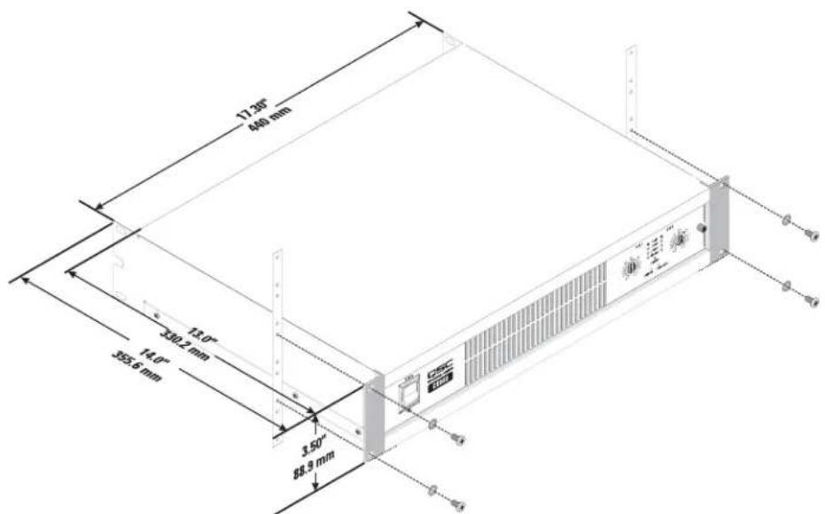 QSC CX1202V - Rack-Einbau - 1