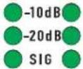 QSC CX1202V - LED Indicators - 3