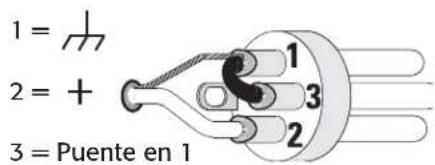 QSC CX1202V - Entradas XLR (sólo modelos de dos canales) - 2