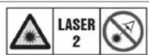 HILTI PLT 300 - Informacja o laserze - 1