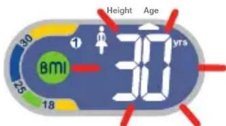 TEFAL Weight Watchers WZ7000F0 - 3/ Selecting your age: - 1