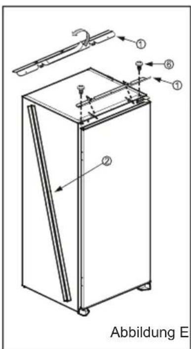 VESTEL VEKS7086 - INSTALLATIONSANWEISUNGEN ZUM ÄNDERN DER ÖFFNUNGSRICHTUNG - 5
