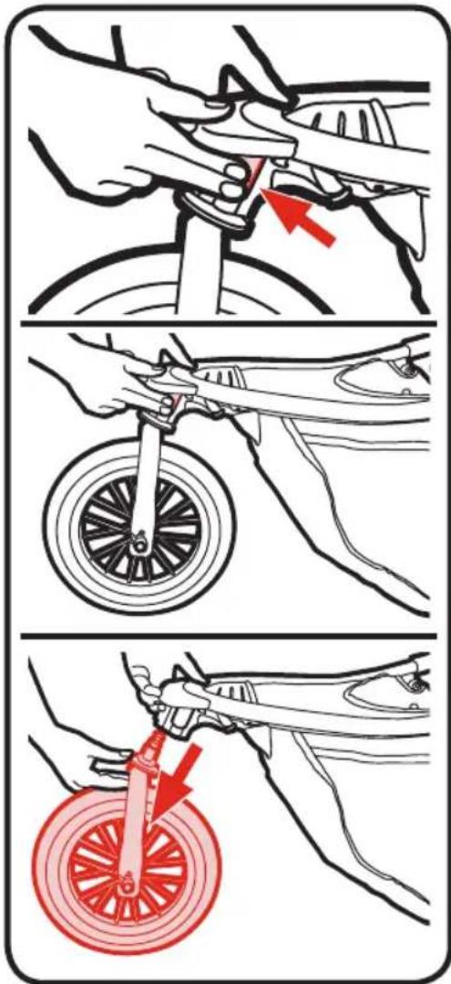 GRACO Modes Jogger 2.0 - Front Wheel • Roulettes avant • Rueda delantera - 1