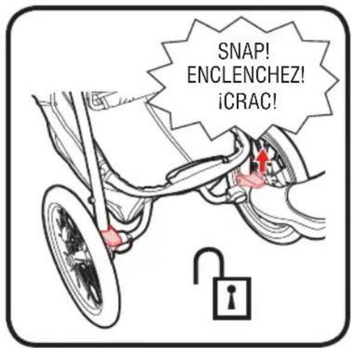 GRACO Modes Jogger 2.0 - Adjusting Shoulder Harness position • Réglage de la position du harnais d'épaules • Ajustar la posición del arnés para los hombros - 4