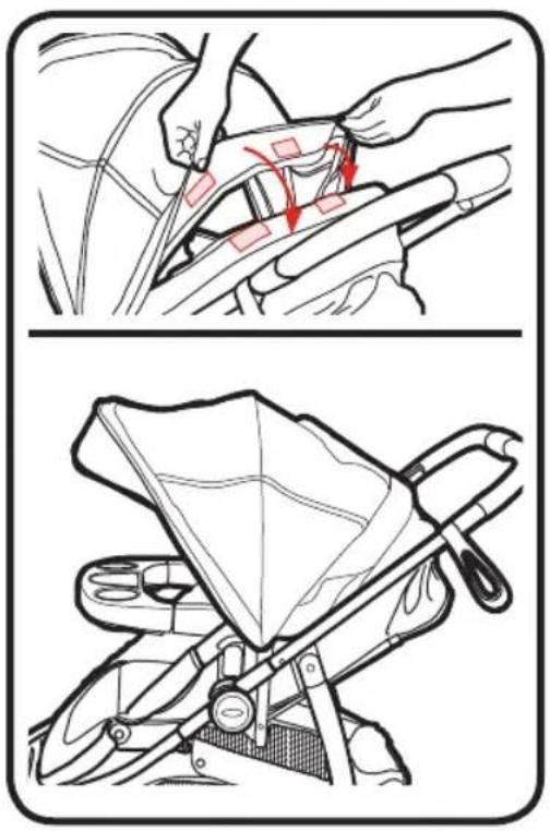 GRACO Modes Jogger 2.0 - To Remove Toddler Seat • Pour retirer le siège pour bambin • Cómo sacar el asiento para niño pequeño - 1