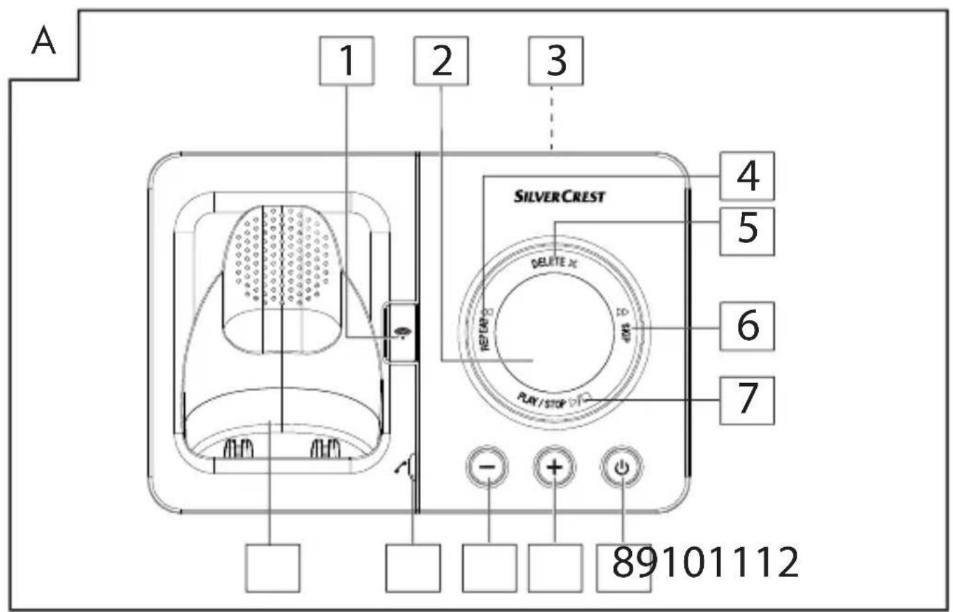 SILVERCREST SDT 1.9 B4 - TÉLÉPHONE SANS FIL - 3