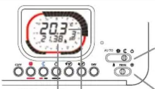 Fantini Cosmi Intellitherm C57RFR - PREVIOUS DAY MINIMUM AND MAXIMUM TEMPERATURES - 1
