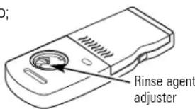 GE Profile PDW8480NSS - To adjust the setting: - 1
