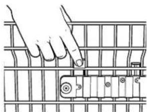 GE Profile PDW8480NSS - Panier supérieur ajustable - 1