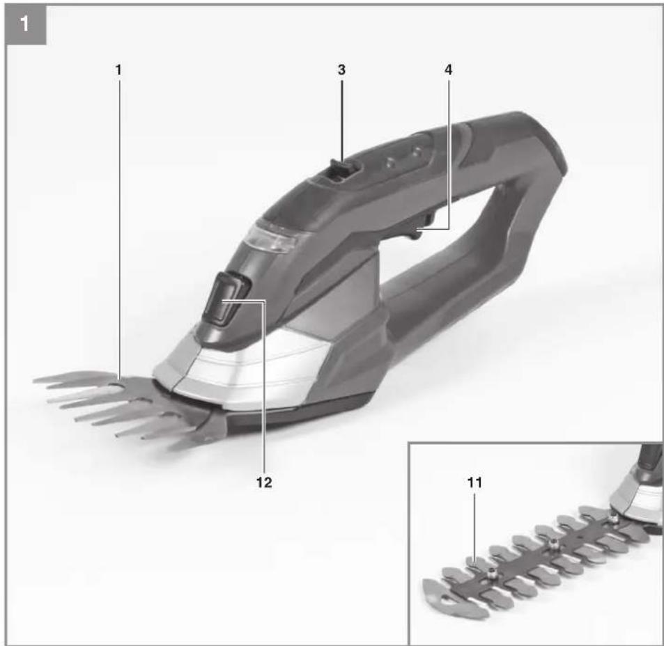 EINHELL GECG 12 Li WT - 1