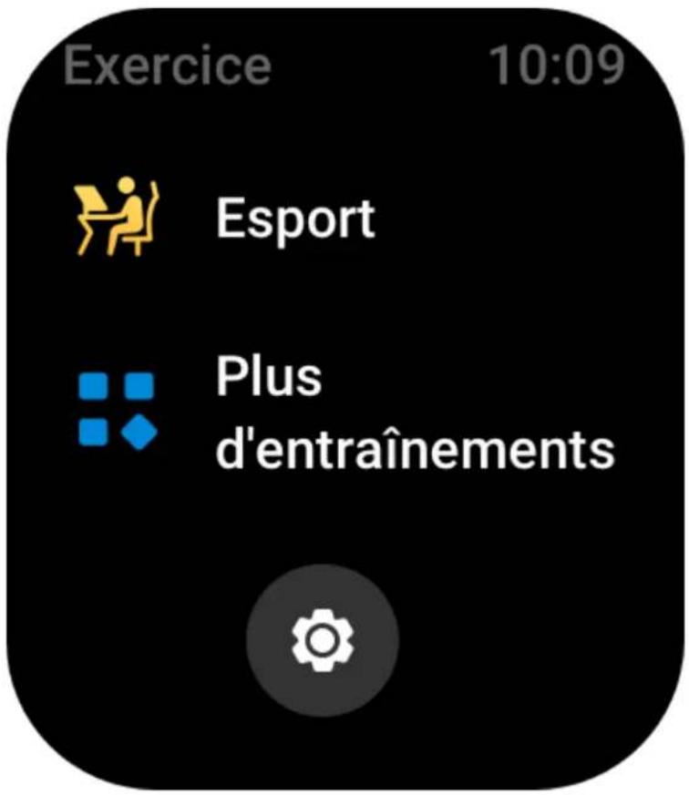 AMAZFIT GTS 3 - Listed'entrainements - 2