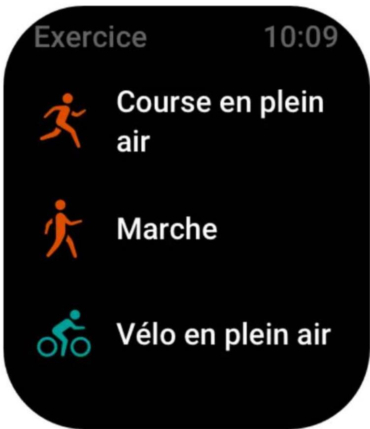 AMAZFIT GTS 3 - Listed'entrainements - 1