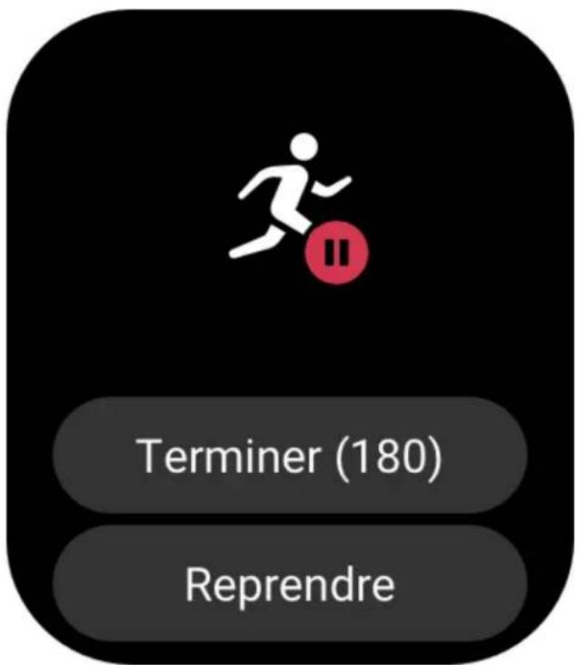 AMAZFIT GTS 3 - Identification automatique de l'entrainment - 2
