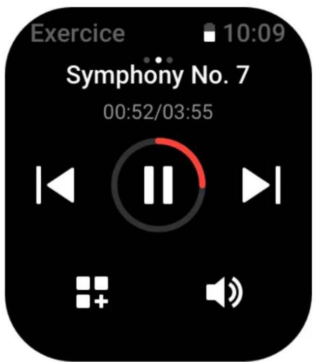 AMAZFIT GTS 3 - Changer de pagependant un entrainement - 3