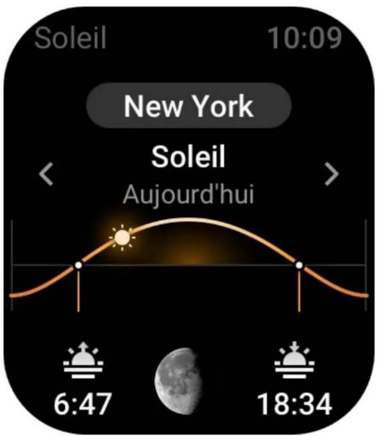 AMAZFIT GTS 3 - Soleil et lune - 1
