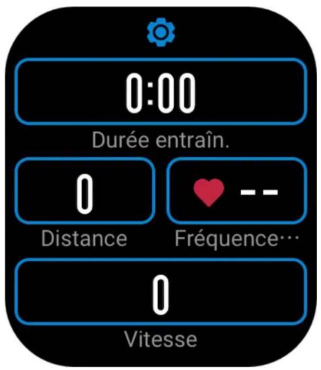 AMAZFIT GTS 3 - Modifier les éléments de données - 1