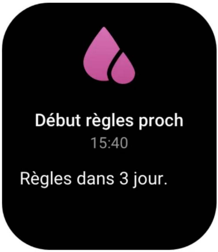 AMAZFIT GTS 3 - Rappel de cycle masculin - 1