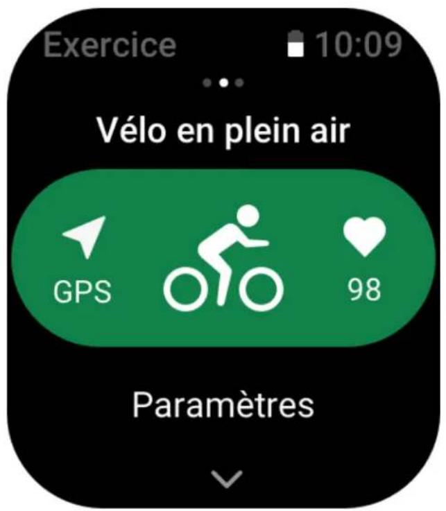 AMAZFIT GTS 3 - Commencer un entrainement - 2