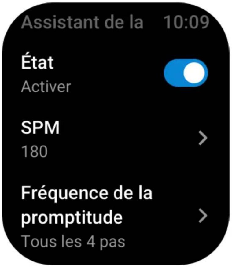 AMAZFIT GTS 3 - Alerte d'allure - 1