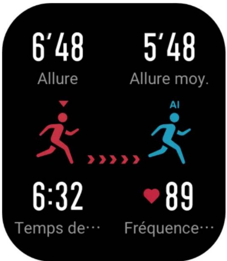 AMAZFIT GTS 3 - Virtual Pacer (lievre virtuel) - 1