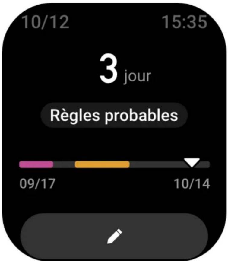 AMAZFIT GTS 3 - Suivi du cycle masculin - 1