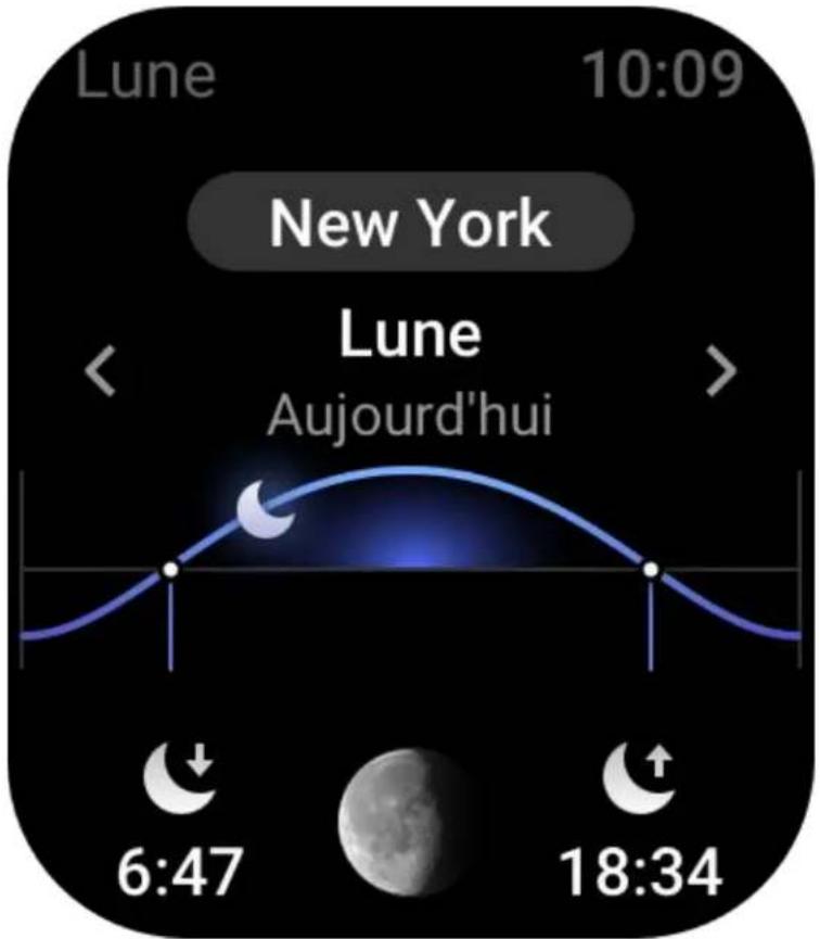 AMAZFIT GTS 3 - Soleil et lune - 2
