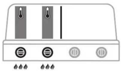 Outdoorchef DualChef 325 - DGS® ZONE DIVIDER - 3