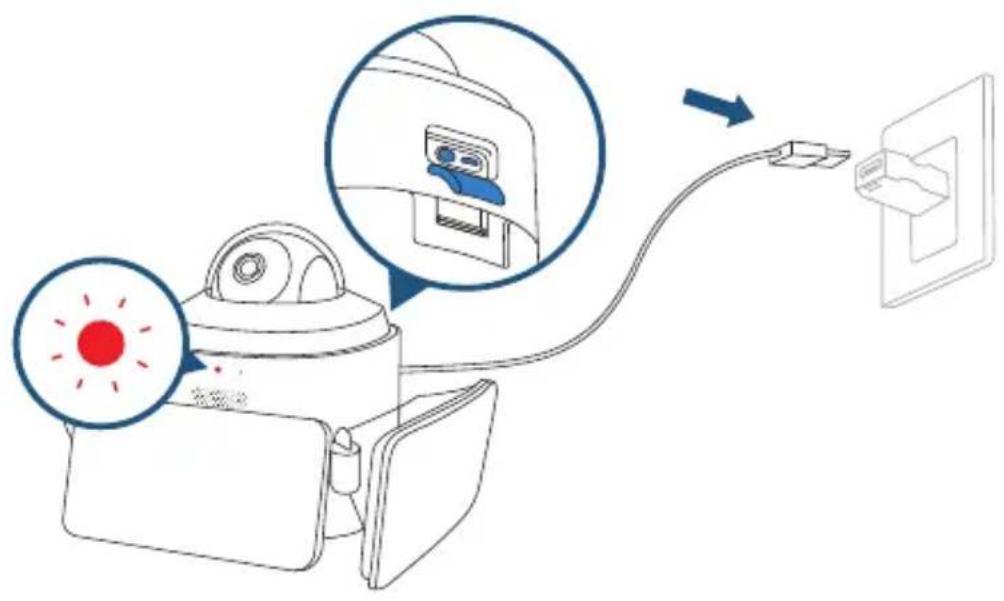 eufy Floodlight Cam 2 Pro - EINSCHALTEN DER ÜBERWACHUNGSKAMERA MIT SCHEINWERFER - 2