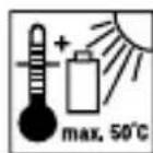 PARKSIDE PAGG 4 A1 - PRUDENCE! RISQUE D'EXPLOSION! Ne rechargez jamais des batteries non rechargeables. - 1