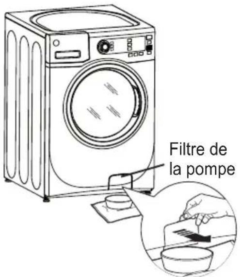 MIDEA MLH52S7AGS - NETTOYAGE DU FILTRE DE LA POMPE - 1