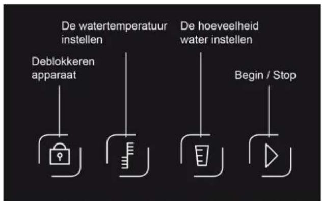 CASO HW 500 Touch - Bedieningsveld - 2