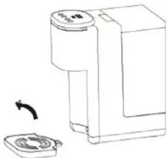CASO HW 500 Touch - Tropfschale leeren - 1