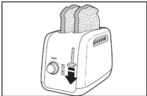 KITCHENAID KMT2115CU - Uso de su tostador - 1