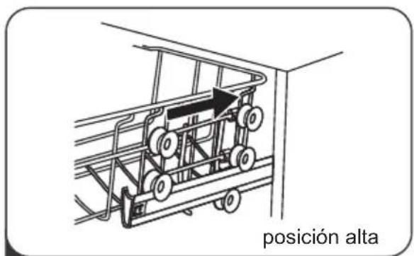 Infiniton DIW6W12 - Ajustar la bandeja superior - 4