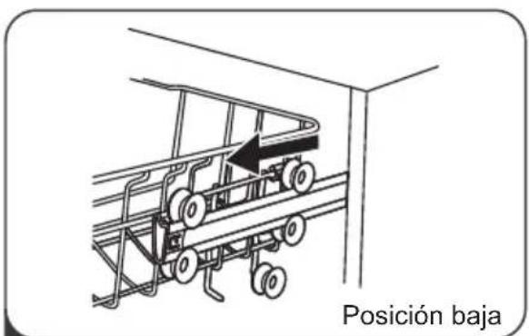 Infiniton DIW6W12 - Ajustar la bandeja superior - 1