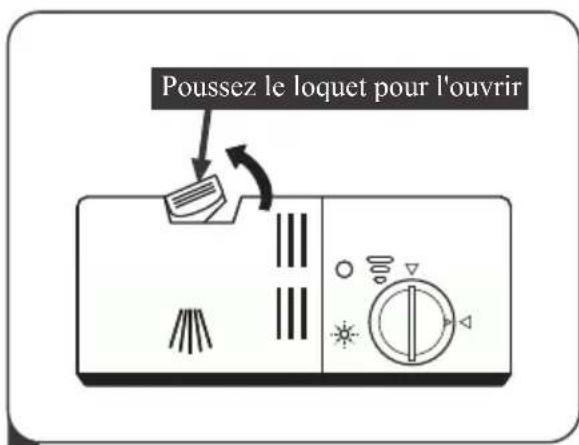 Infiniton DIW6W12 - Remplissage du distributeur de dédTergent - 1