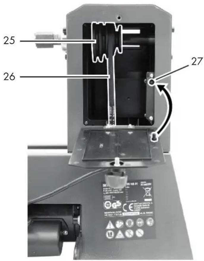 PARKSIDE PDB 100 A1 - Explosionszeichnung • Exploded Drawing Vue éclatee • Explosietekening Vykres sestaveni • Rysunek samorozwijajacy Nakresy explózii - 5