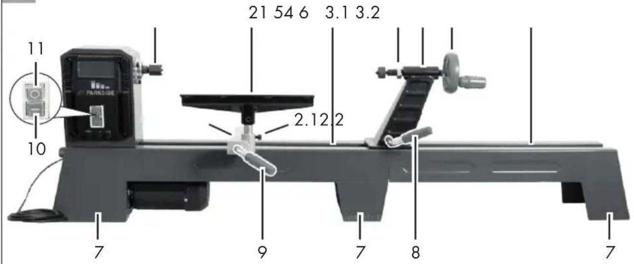 PARKSIDE PDB 100 A1 - 1