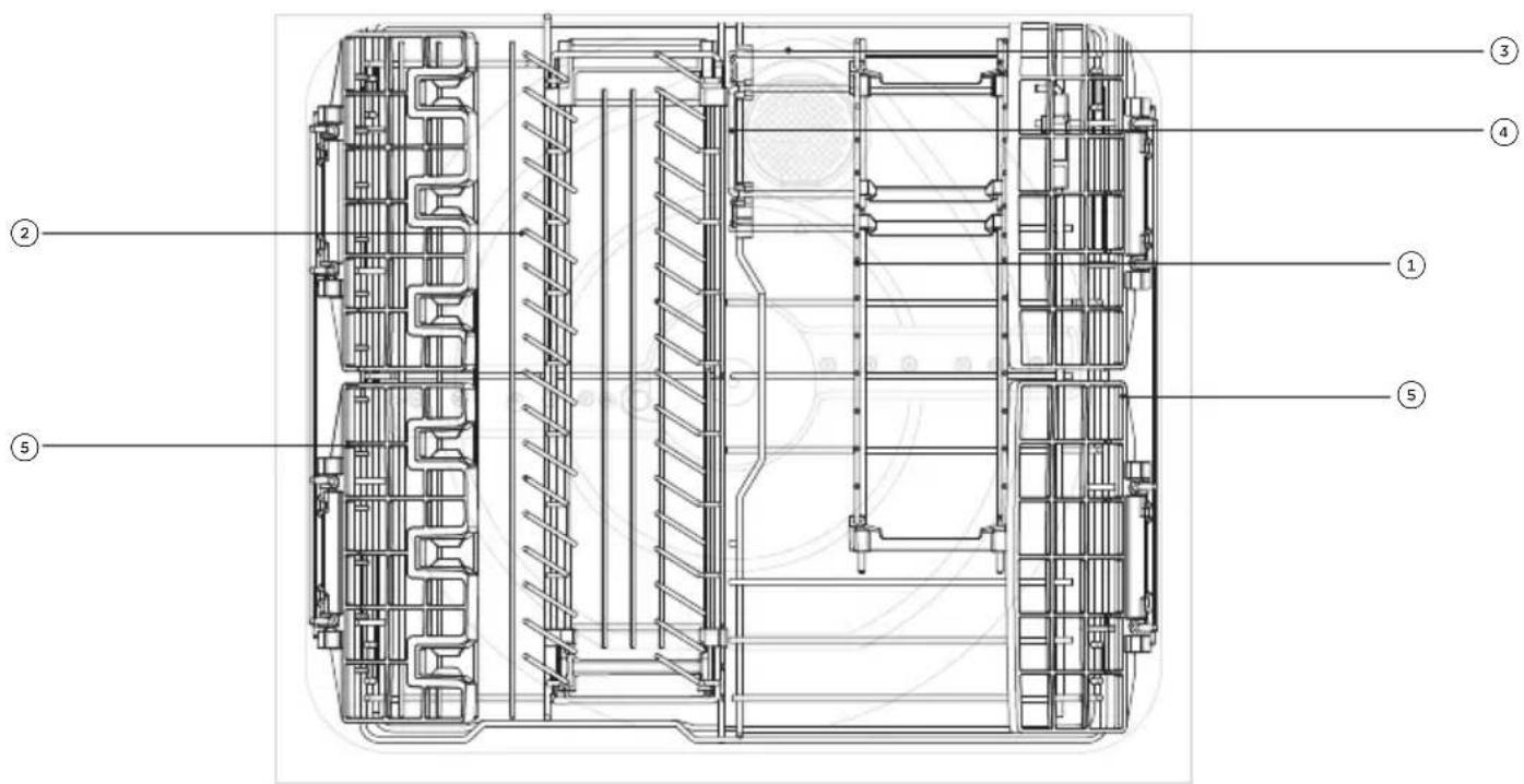 Fisher & Paykel DD24STX6I1 - Grillage anti-emmèlement amovible - 1